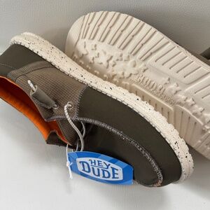 Hey Dude Wally Tri Nylon Trailhead Men's Size 10 Olive 40172-337